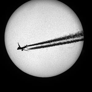 Kurz vor der Sonnenfinsternis
