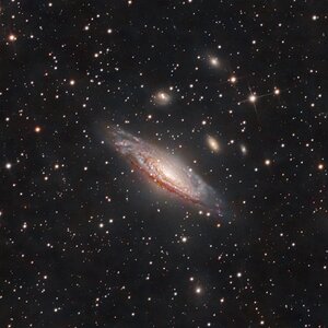 NGC 7331 im Sternbild Pegasus