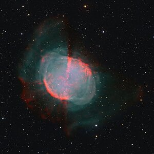 Neubearbeitung Messier 27 Hantelnebel
