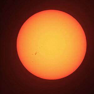 Erstes Sonnenfoto
