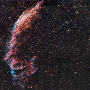 NGC-6995 Cirrus Nebel