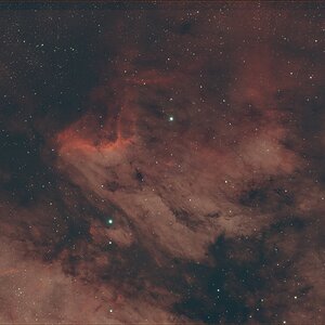 NGC7000 bearbeitet mit APP & ASTROWIZARD