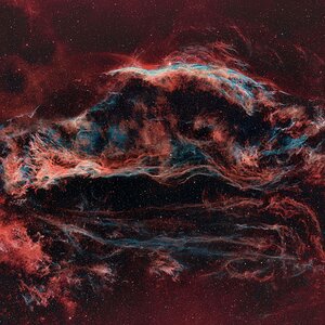 Neubearbeitung Western Veil Nebula NGC6960