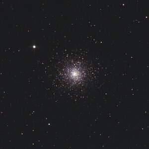 M15 Kugelsternhaufen mit Mini Newton Selbstbau