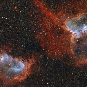 IC 1805 & 1848 im Sternbild Kassiopeia