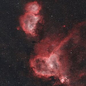 IC 1805 - Herznebel und IC 1848 - Seelennebel