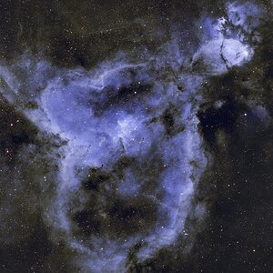 IC 1805 | Herz- & Fischkopfnebel | Mosaic