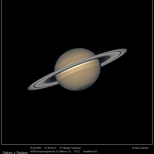 Saturn mit Spokes 25.09.2026