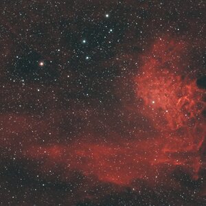 IC405-15x300 Sekunden, Optolong L-Ultimate Filter bearbeitet mit "PIXASTRO"
