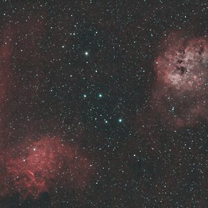 NGC1893 10x300 Sekunden bei GAIN0 -10c mit Optolong L-Ultimate und bearbeitet mit "PIXASTRO"