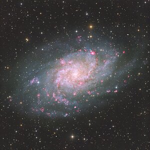 M33 - jetzt mit Ha-Integration -finale Version