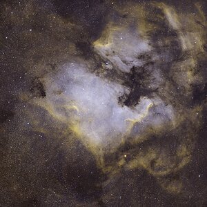 NGC 7000 - Nordamerikanebel in HSO