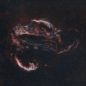 Sh2-103 - Schleiernebel (Cygnusbogen) im Weitfeld