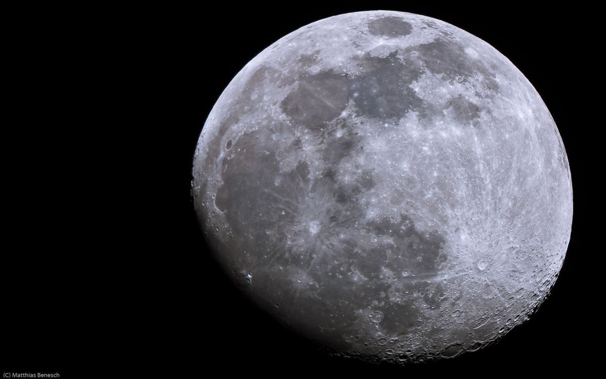 2. Mondversuch; kurz vorm Volllmond