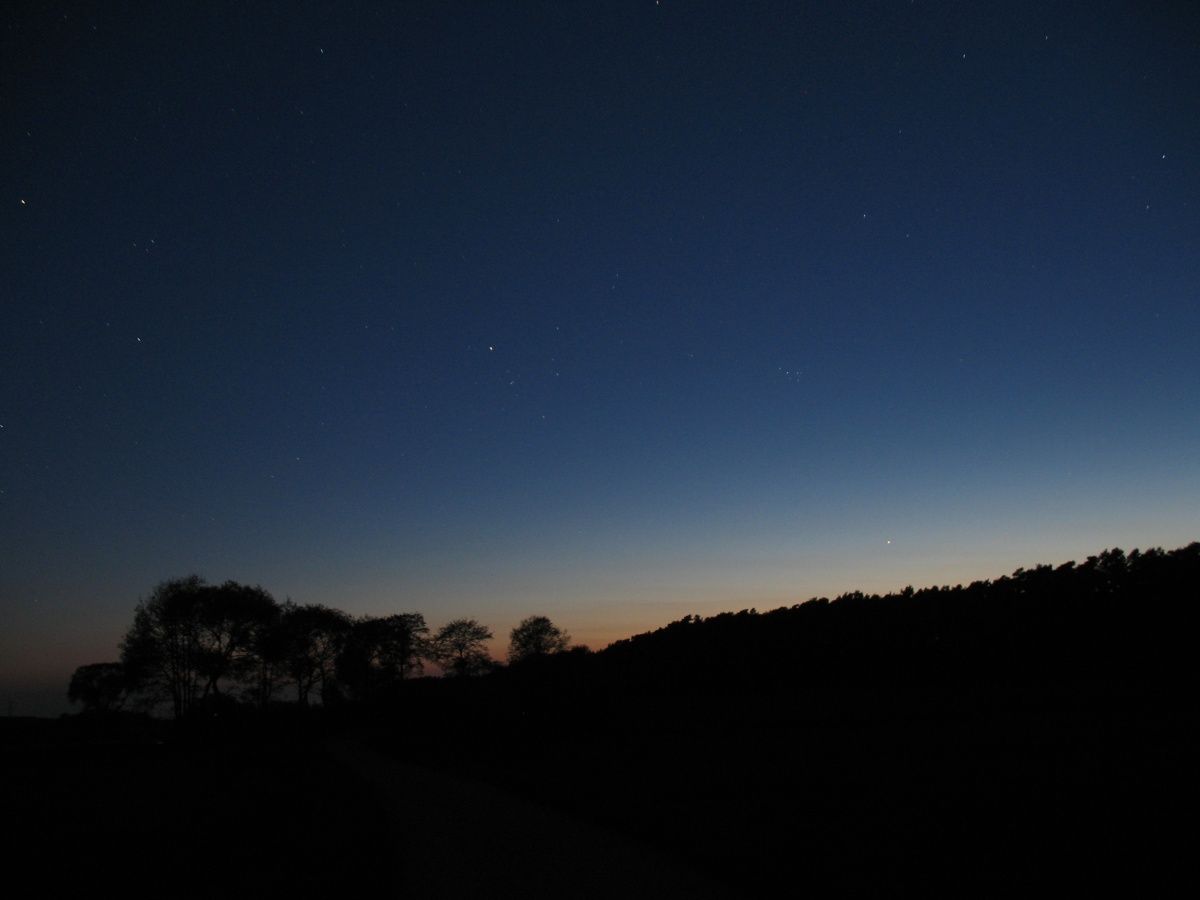 Abendstimmung mit Merkur
