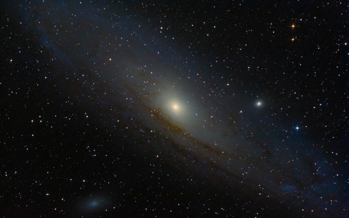 Andromeda bearbeitet mit Startools