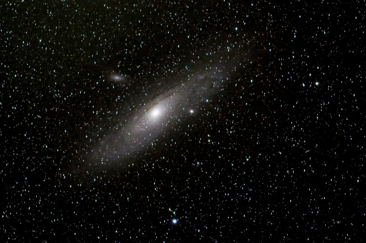 Andromeda, rein manuell nachgeführt