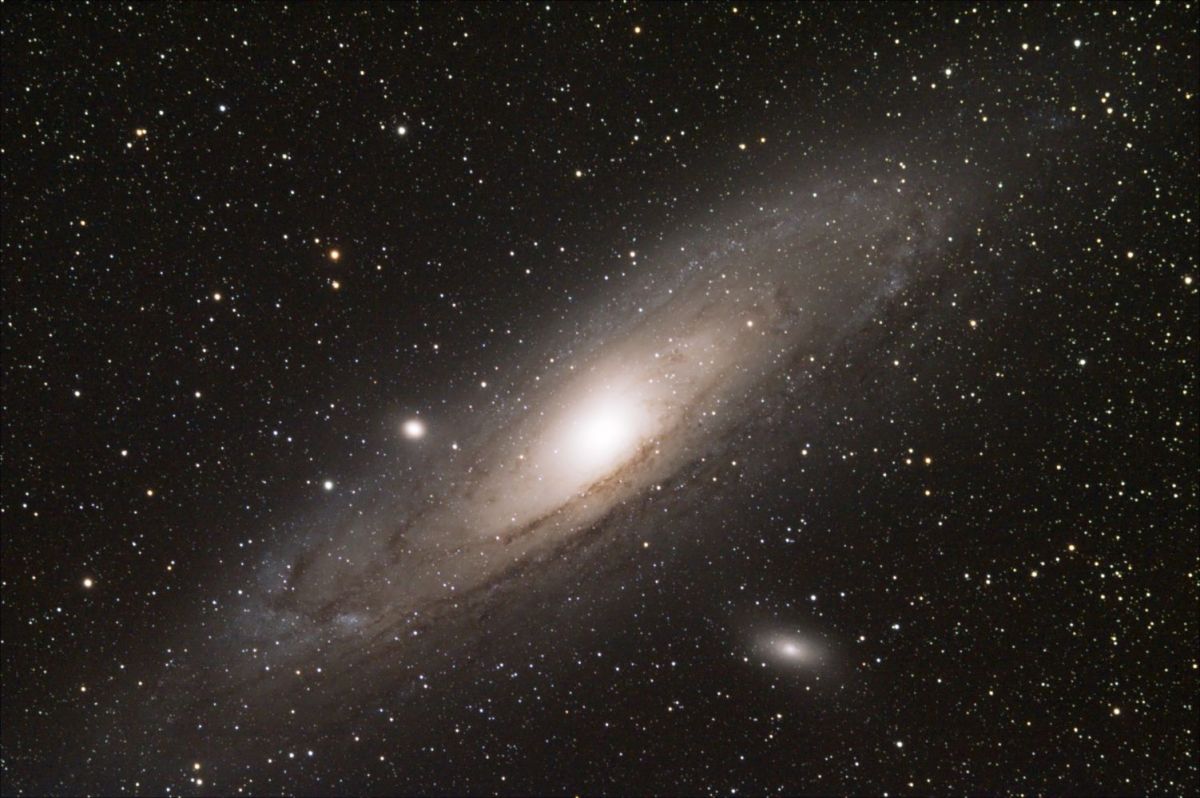 Andromedanebel M31 - nachbearbeitet