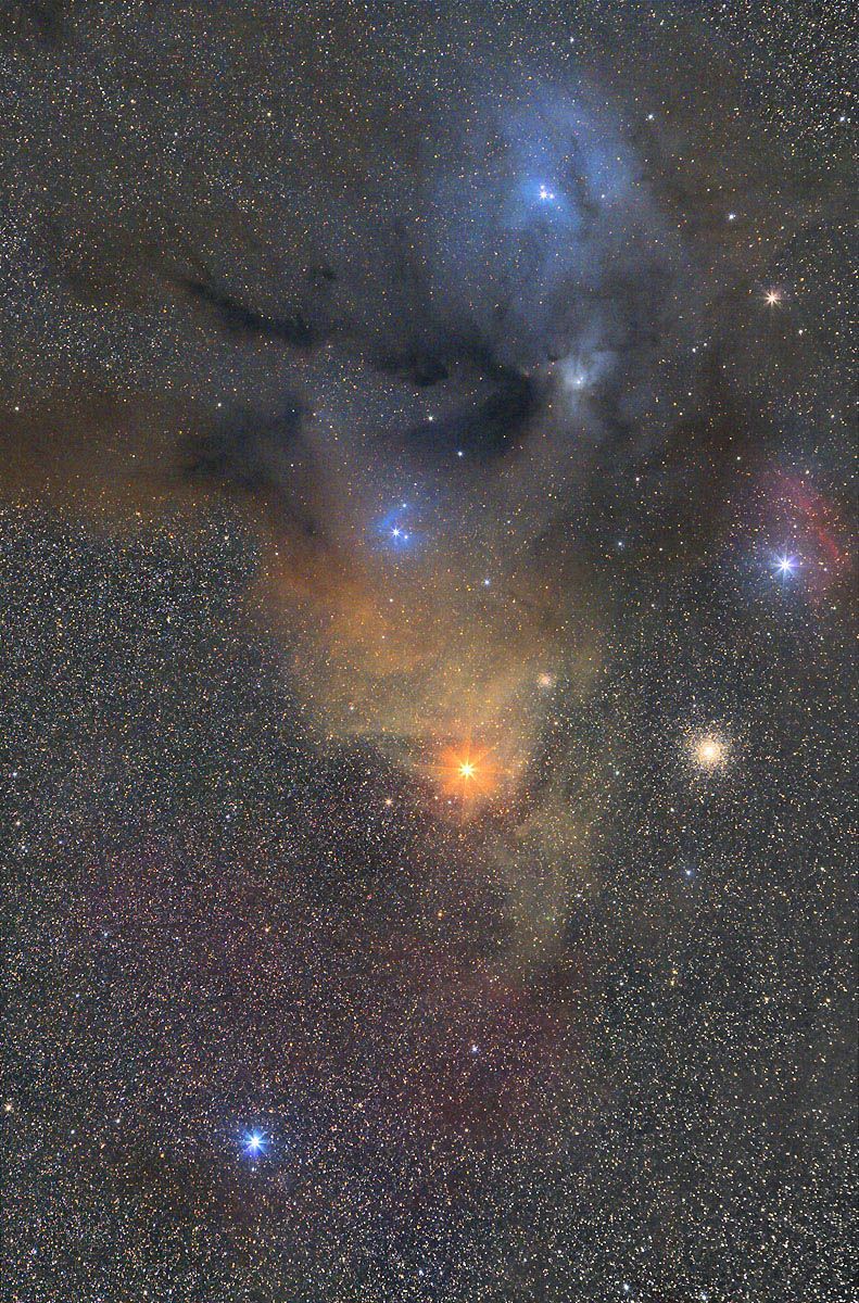 Antares und Umgebung