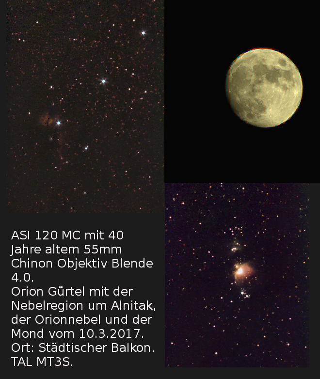 ASI 120 Spielereien bei fast Vollmond