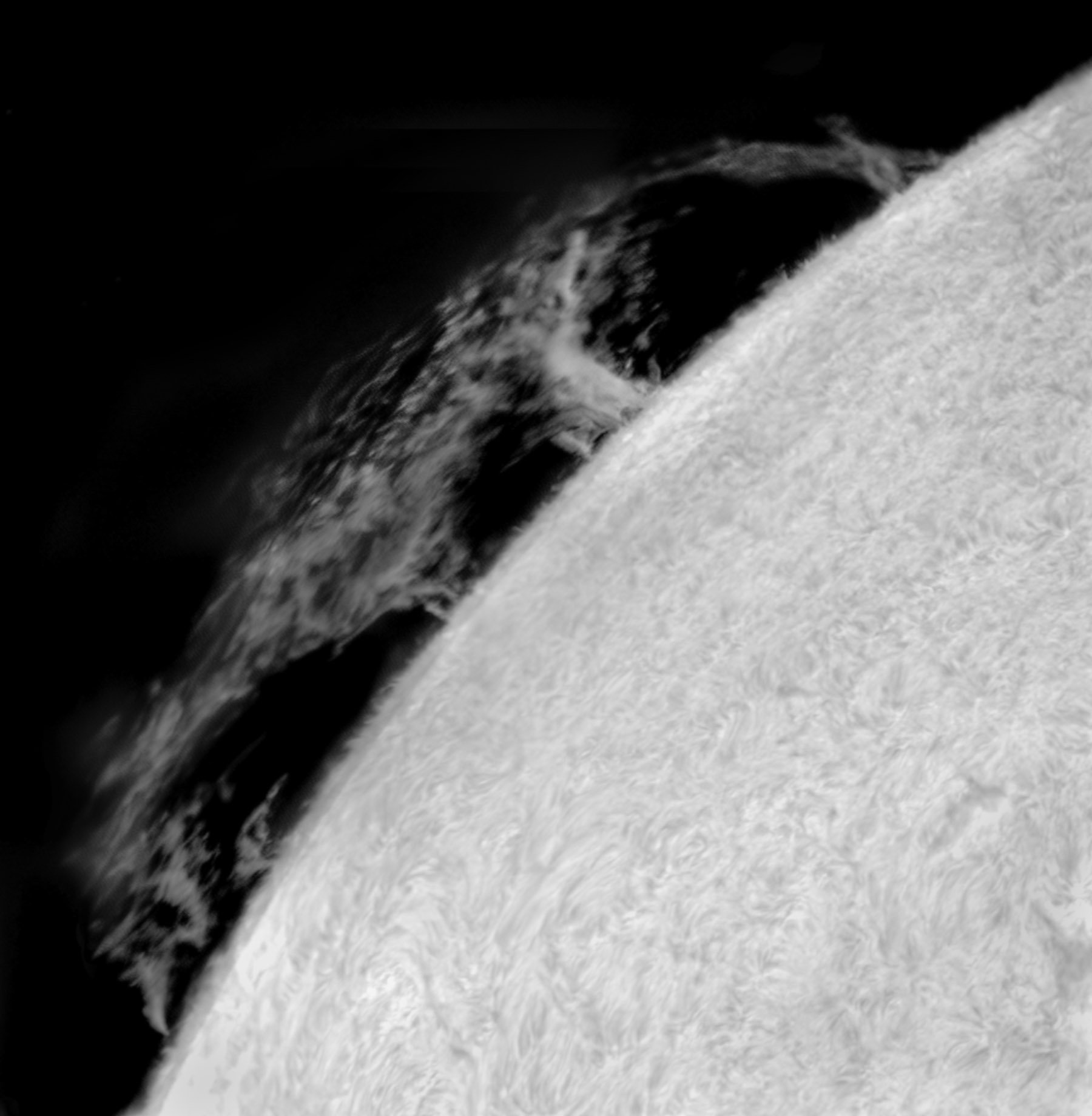 Big solar prominence | Forum Astronomie.de