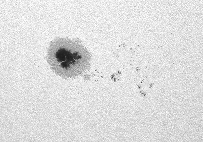 C-Gruppe Sonne 15.4. Weißlicht