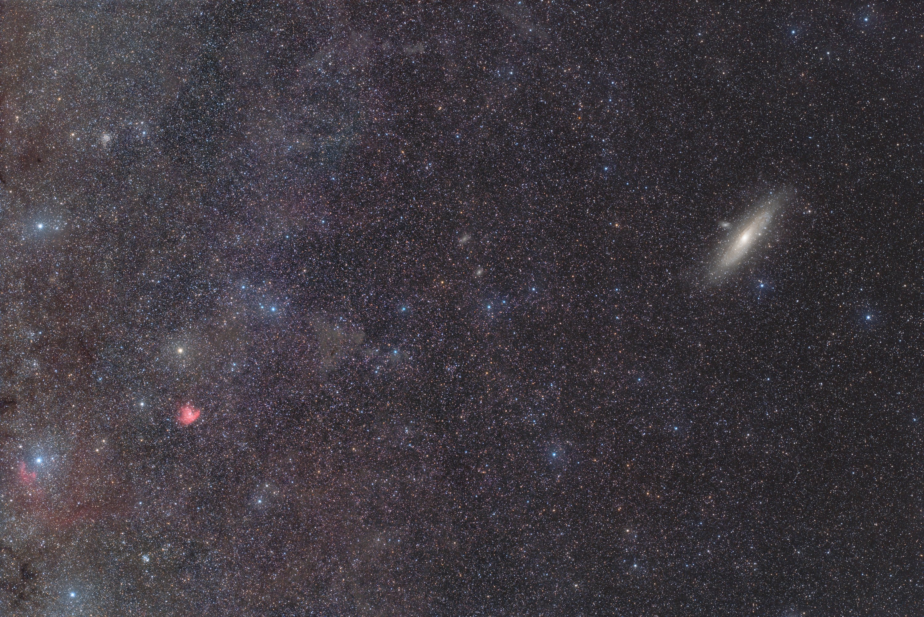 Cassiopeia bis Andromeda