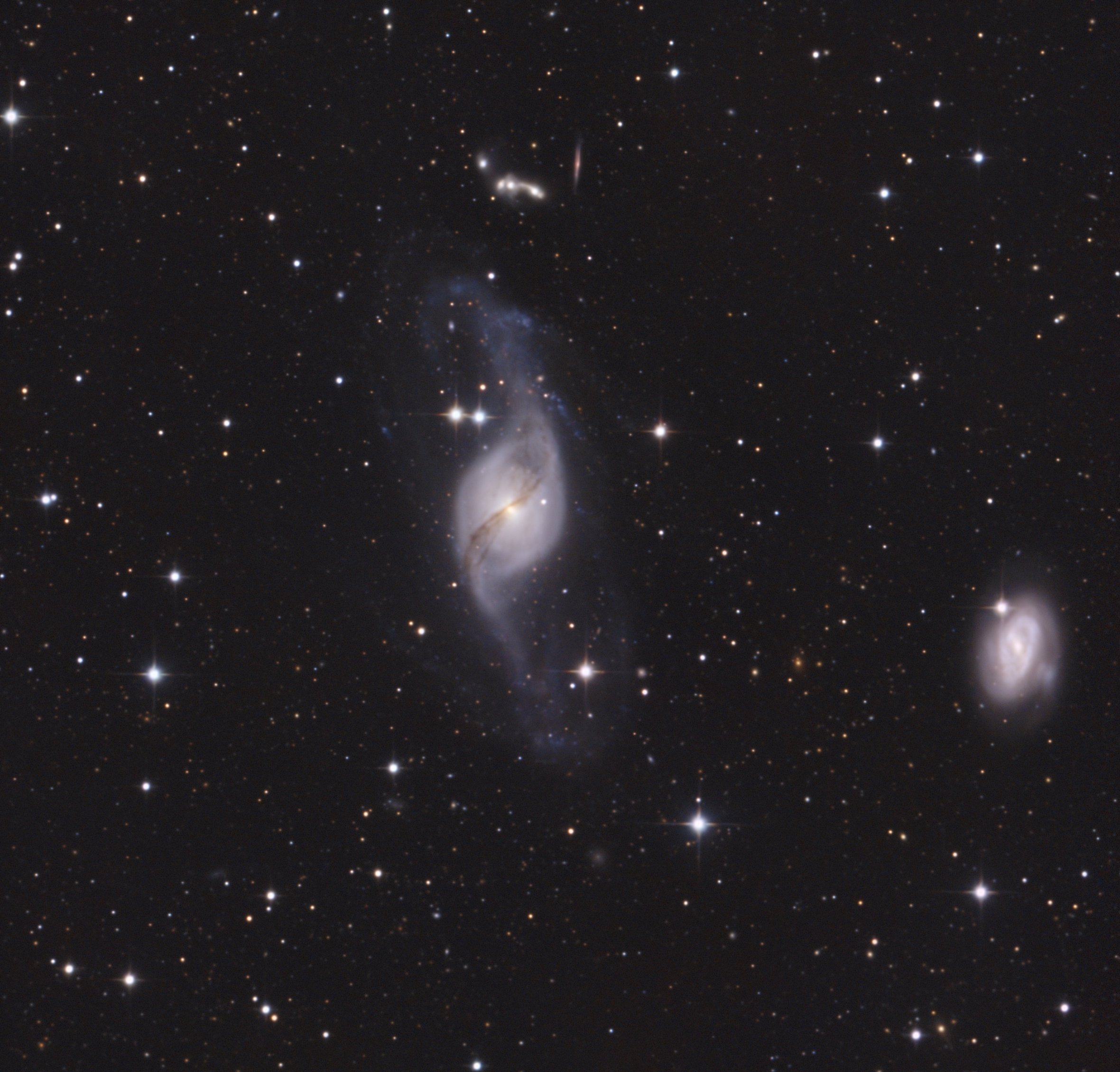 Crop NGC3718; Arp214