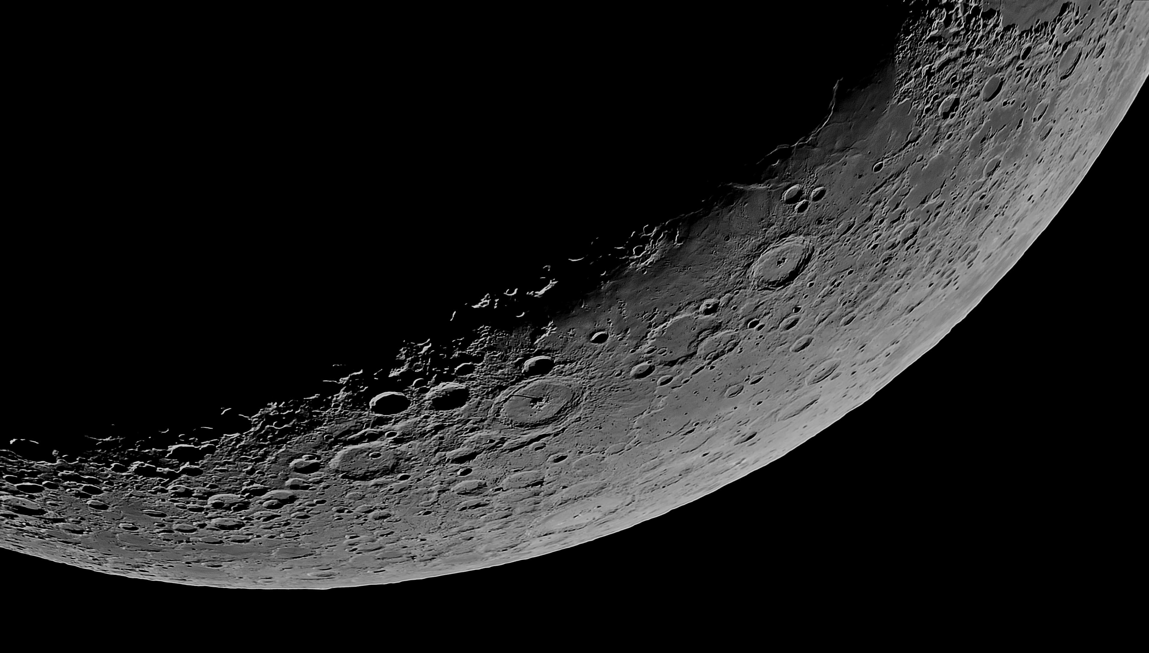 Der halbe 1/8-tel Mond