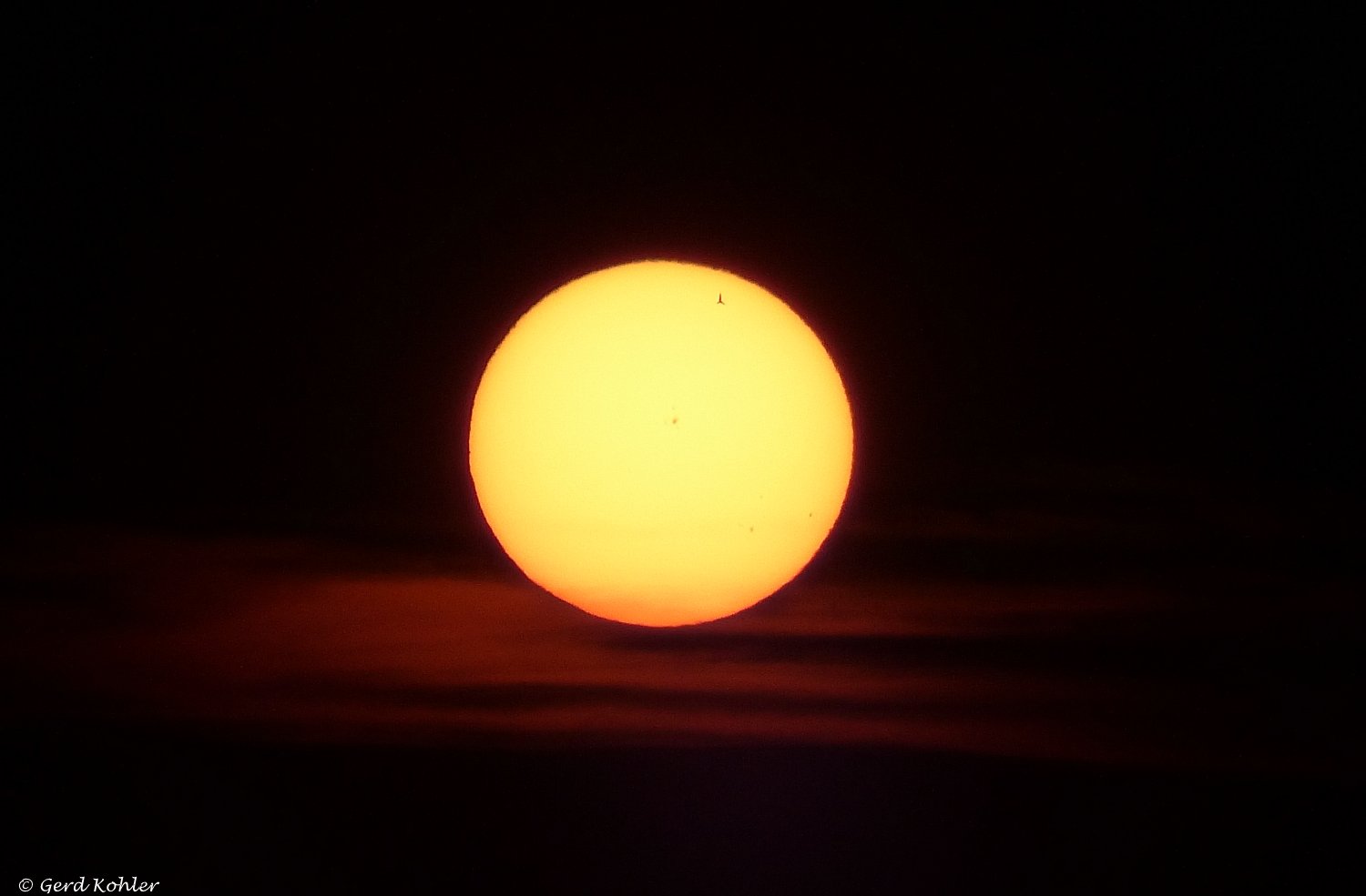 Der Sonnenuntergang vom 2. August 2026