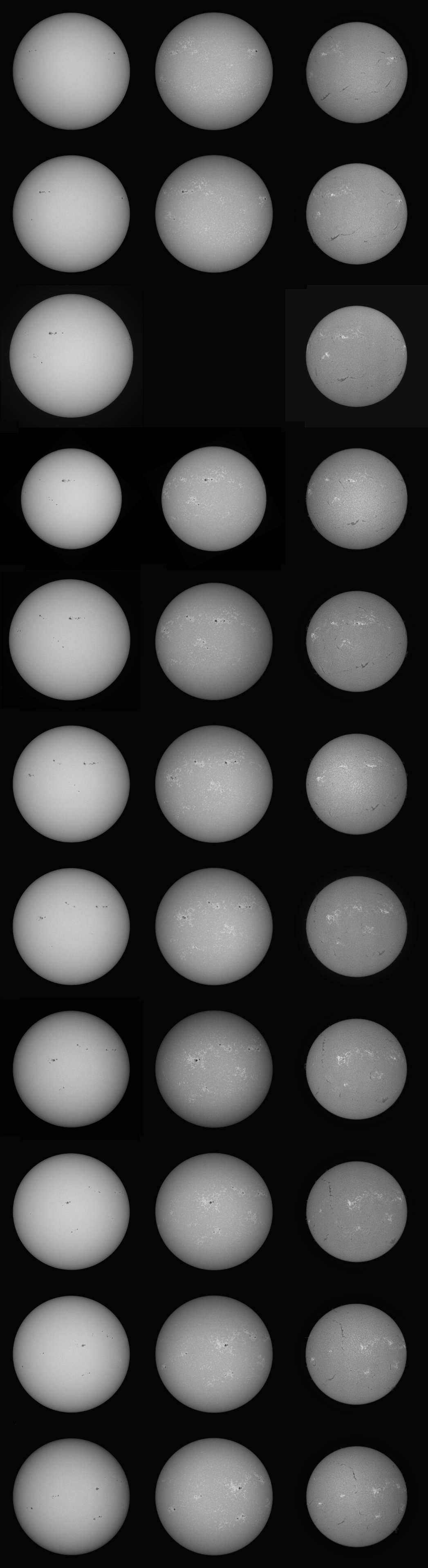 Die Rotation der Sonne vom 22. April bis zum 2. Mai 2026