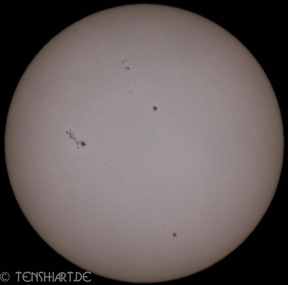 Die Sonne am 01.07.12