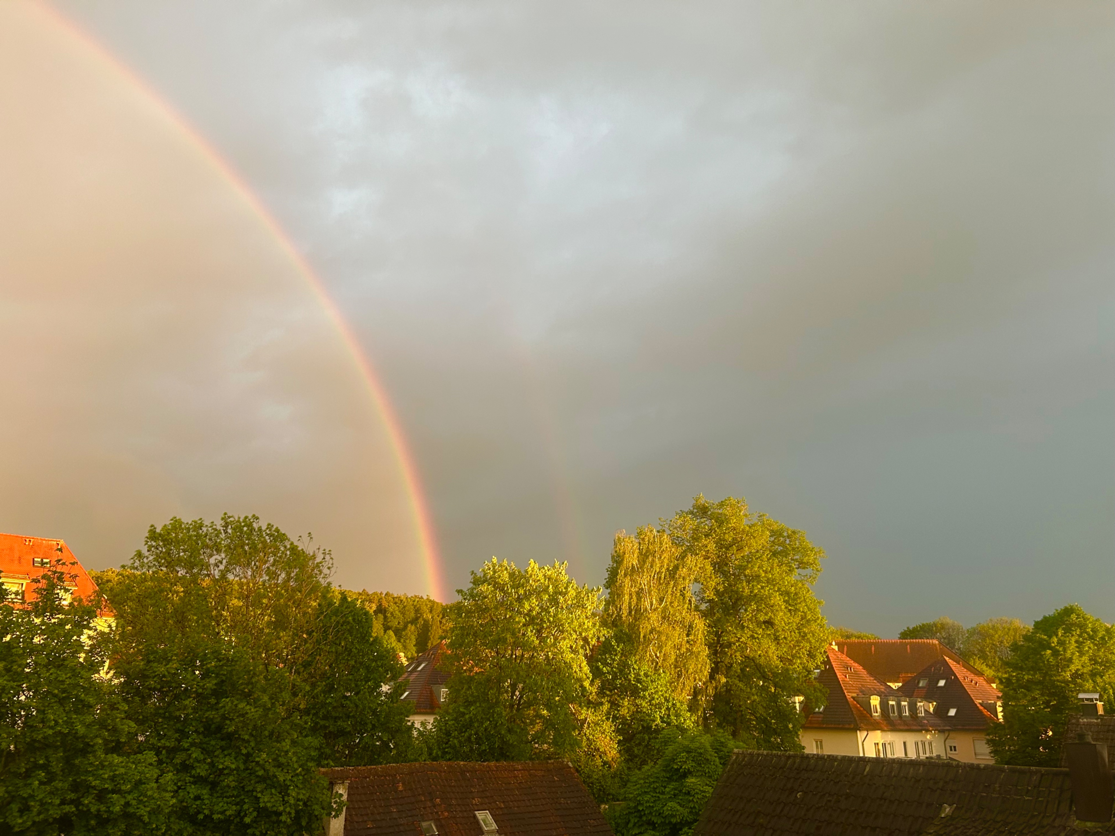 Doppelter Regenbogen