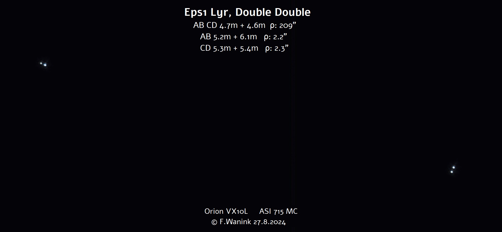 Double Double , Epsilon Lyrae