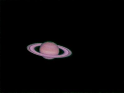 ..ein tiefstehender Saturn...