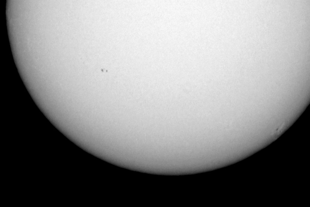 Eine Sonne heute Mitteg