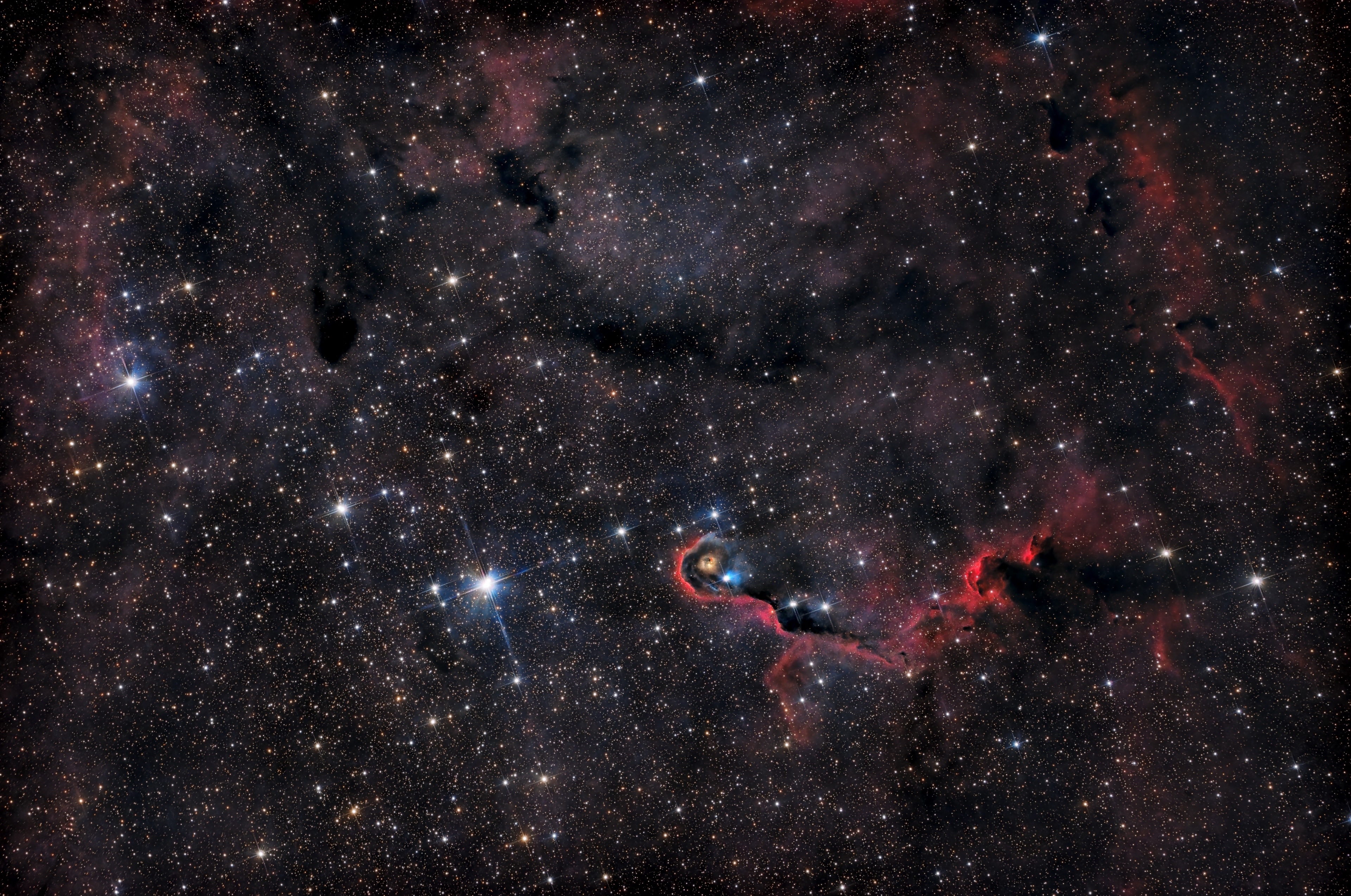 Elefantenrüsselnebel IC 1396A