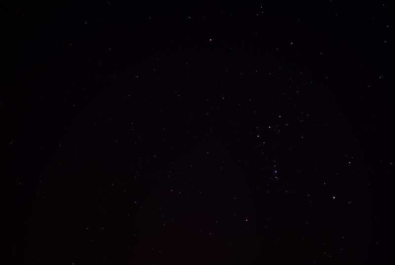 Erste Widefield Schritte - Sternbild Orion