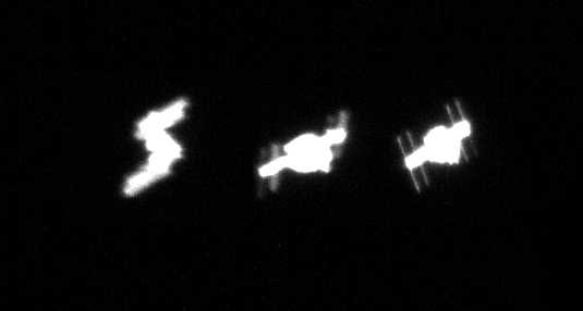 Erster ISS-Versuch am 7.6.2016