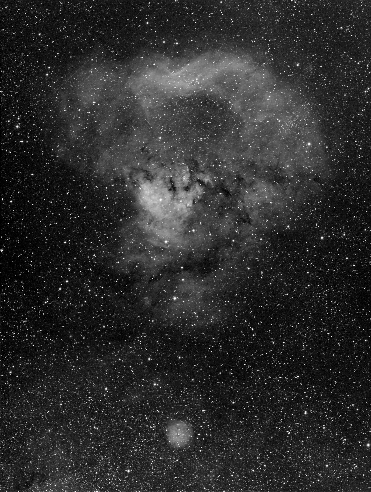 Erster Test  Canon 200mm & ATIK 383