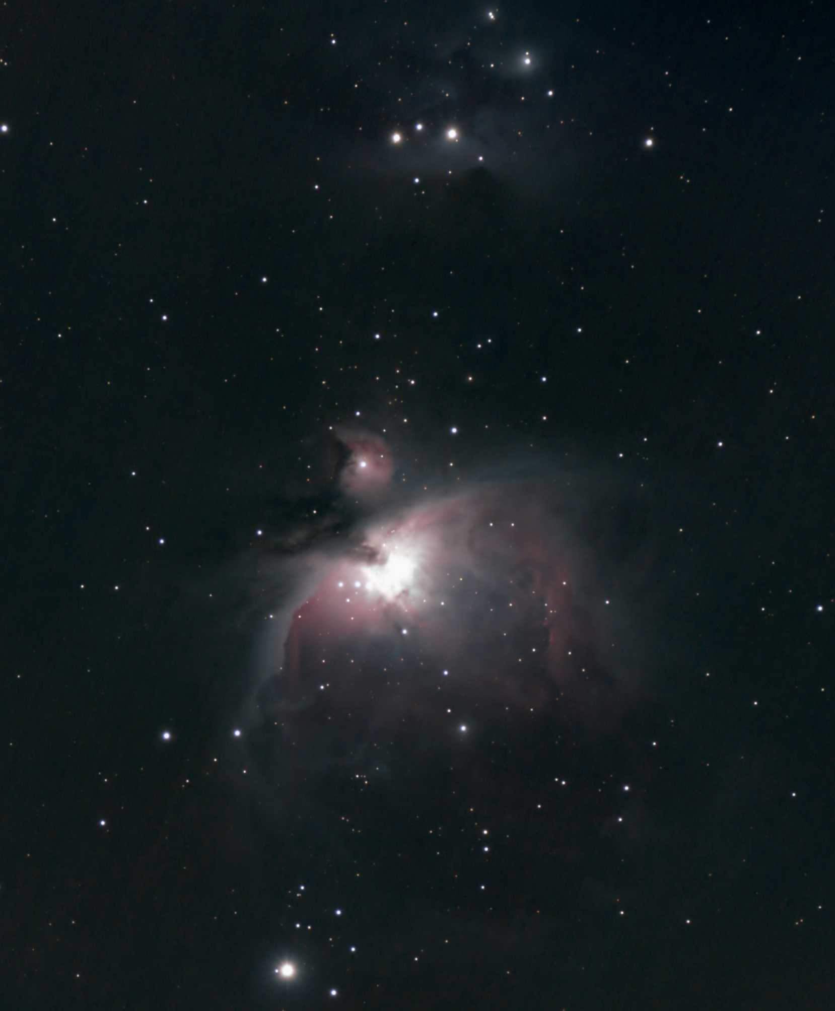 Erster Versuch M42 abzulichten