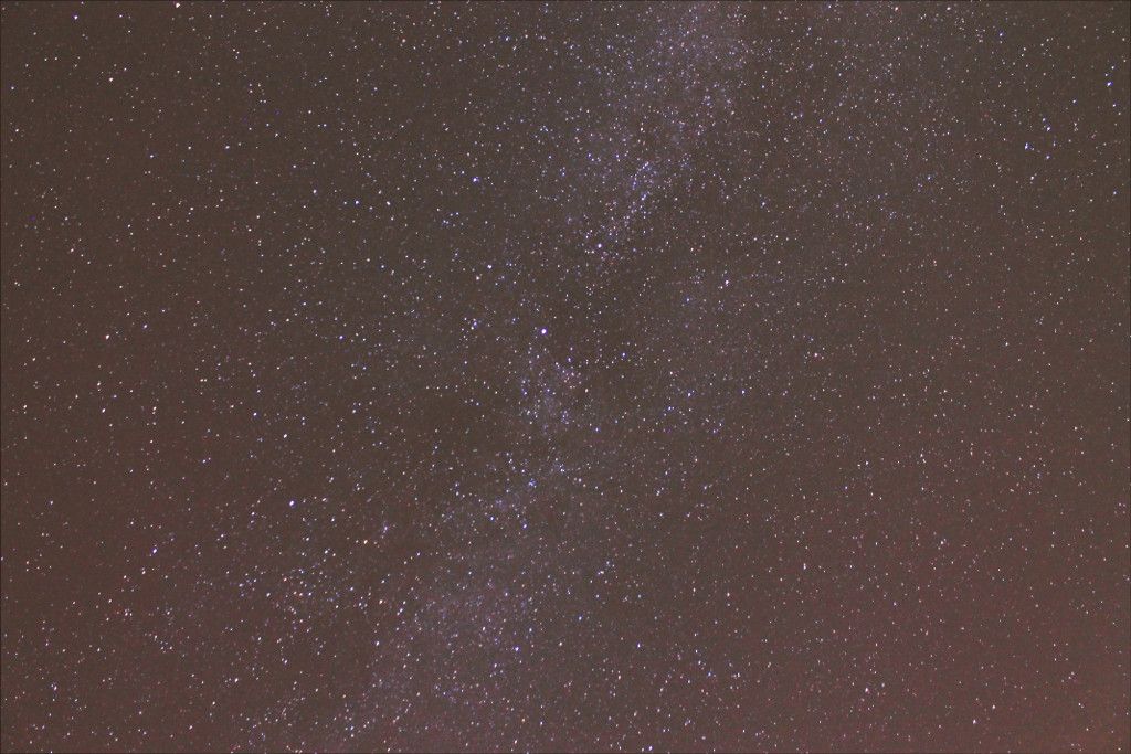 Erster Versuch: Milchstraße und Andromeda
