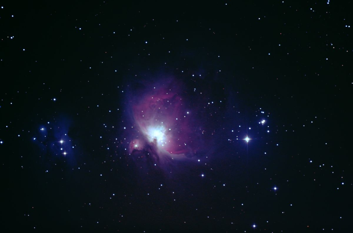 Erstes Astrofoto M42 zweite Bearbeitung