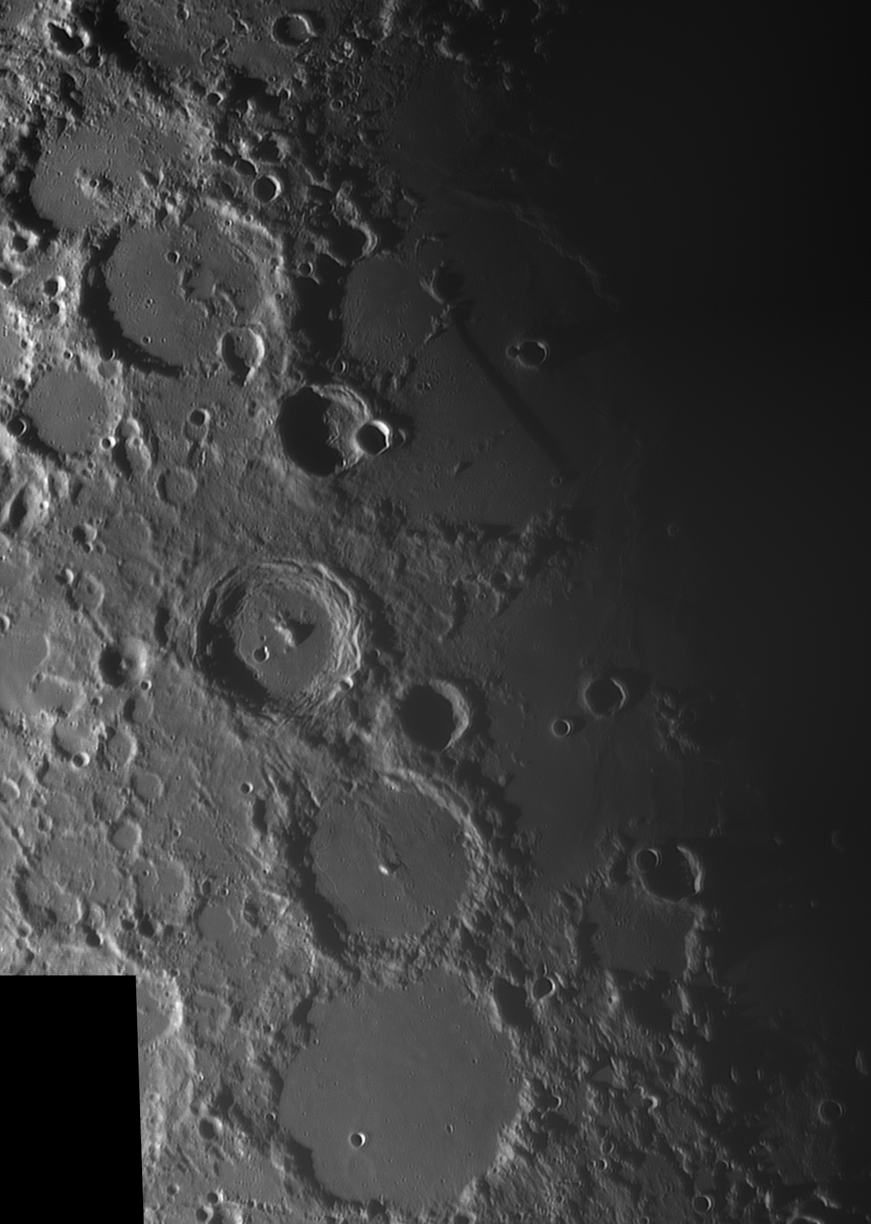 Etwas Mond mit dem C8