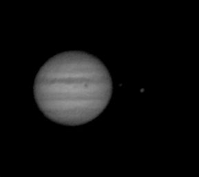 Europaschatten auf Jupiter
