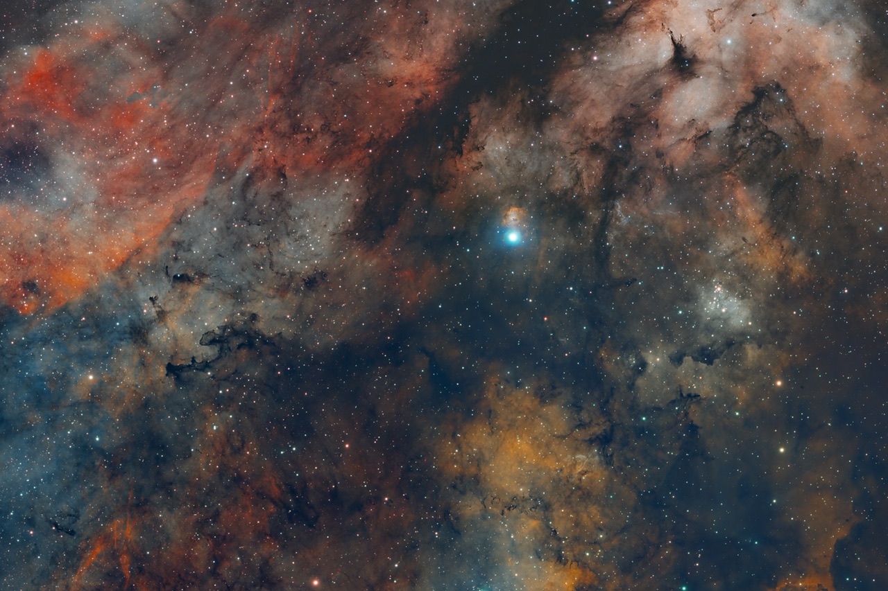 Farben in Cygnus