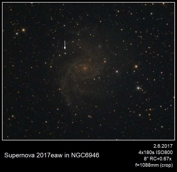 Feuerwerksgalaxie - NGC 6946