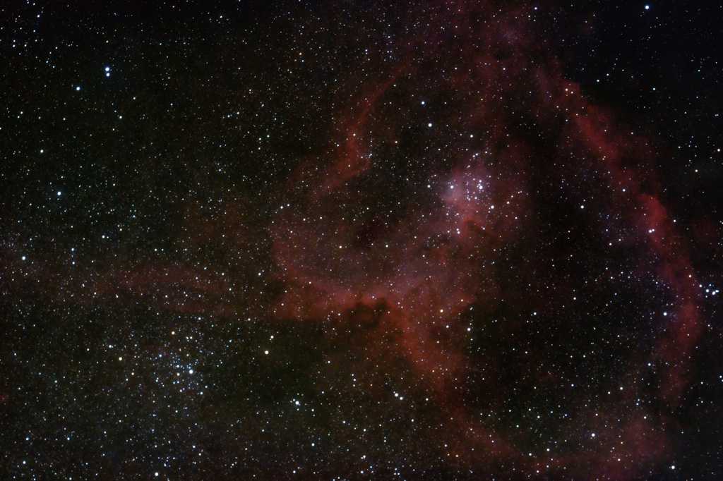 First light EOS 1000da - IC 1805