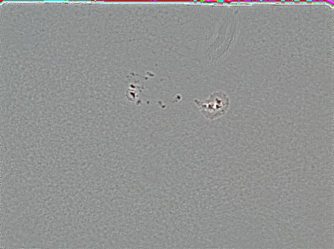 Fleckengruppe AR 1765 vom 08.06.2013