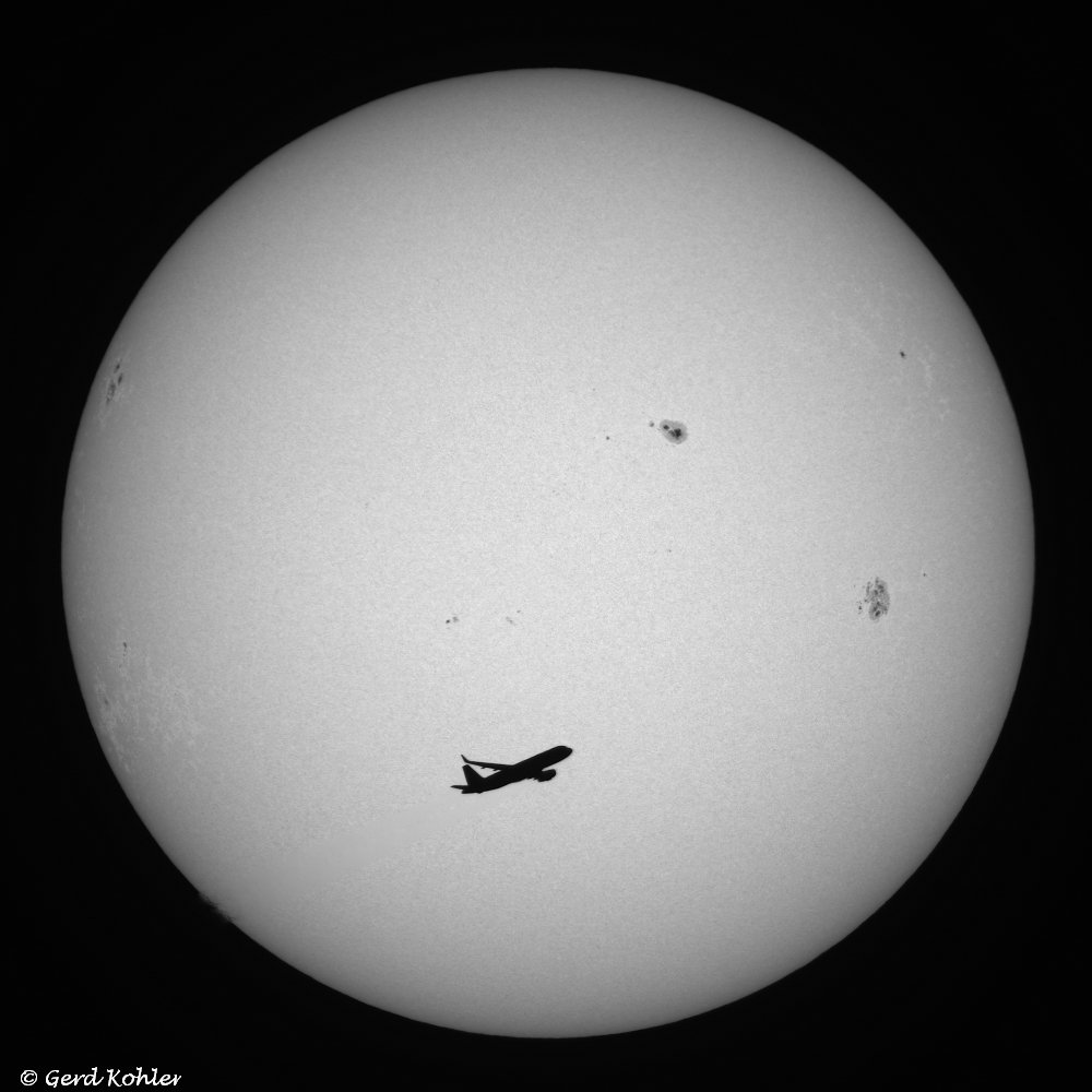 Flug Wien -  London vor der Sonne